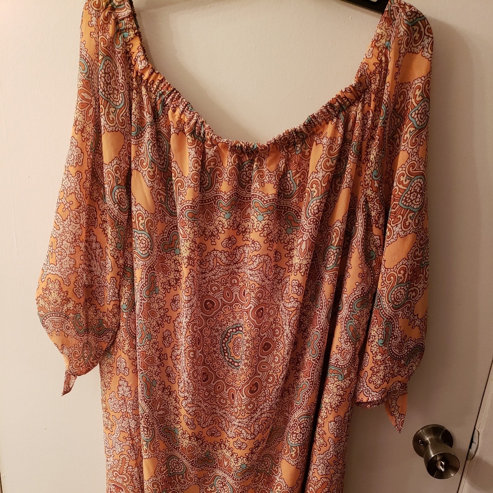 Beautifully designed plus size dress